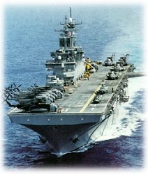 Photograph of  USS WASP LHD 1